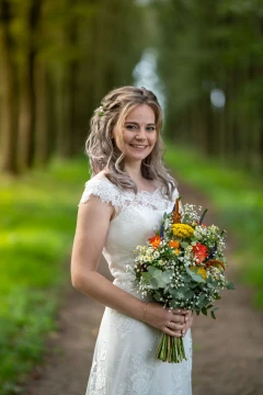 Real bride Wietske